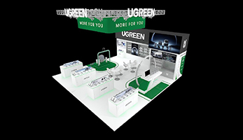 迪拜展臺設計搭建（消費電子及通訊展）